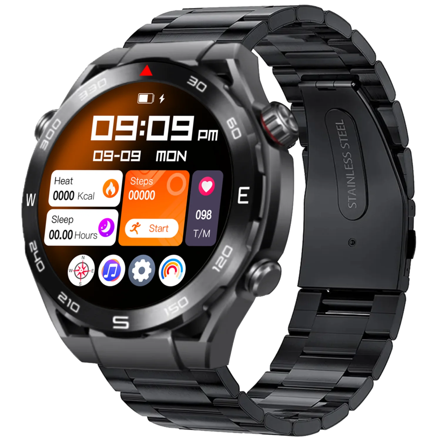 VALDUS HD Fit Pro Smartwatch - Fitness Tracker with Heart Rate Monitor, Sleep Tracking & Waterproof Design for Men & Women - Perfect for Running, Swimming & Daily Activity Tracking