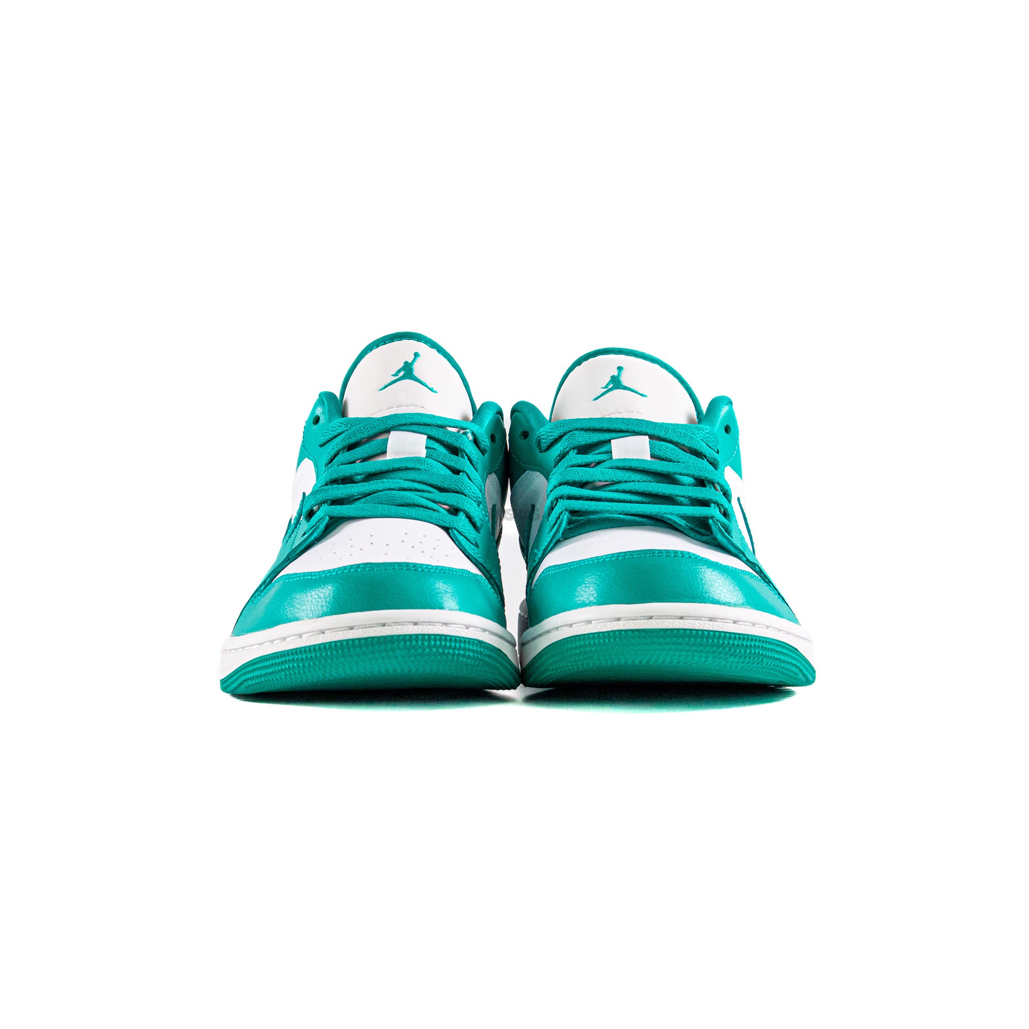 Air Jordan 1 Low 'New Emerald' Women's Sneakers (2022) - Comfortable Casual & Athletic Shoes for Running, Gym, and Streetwear Fashion