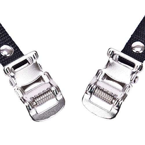 **Garneck 4-Pack Bike Rack Straps – Heavy-Duty Wheel Stabilizer & Pedal Clips for Exercise Bikes, Spin Bikes & Outdoor Cycling – Secure Your Ride for Indoor Workouts & Outdoor Adventures**