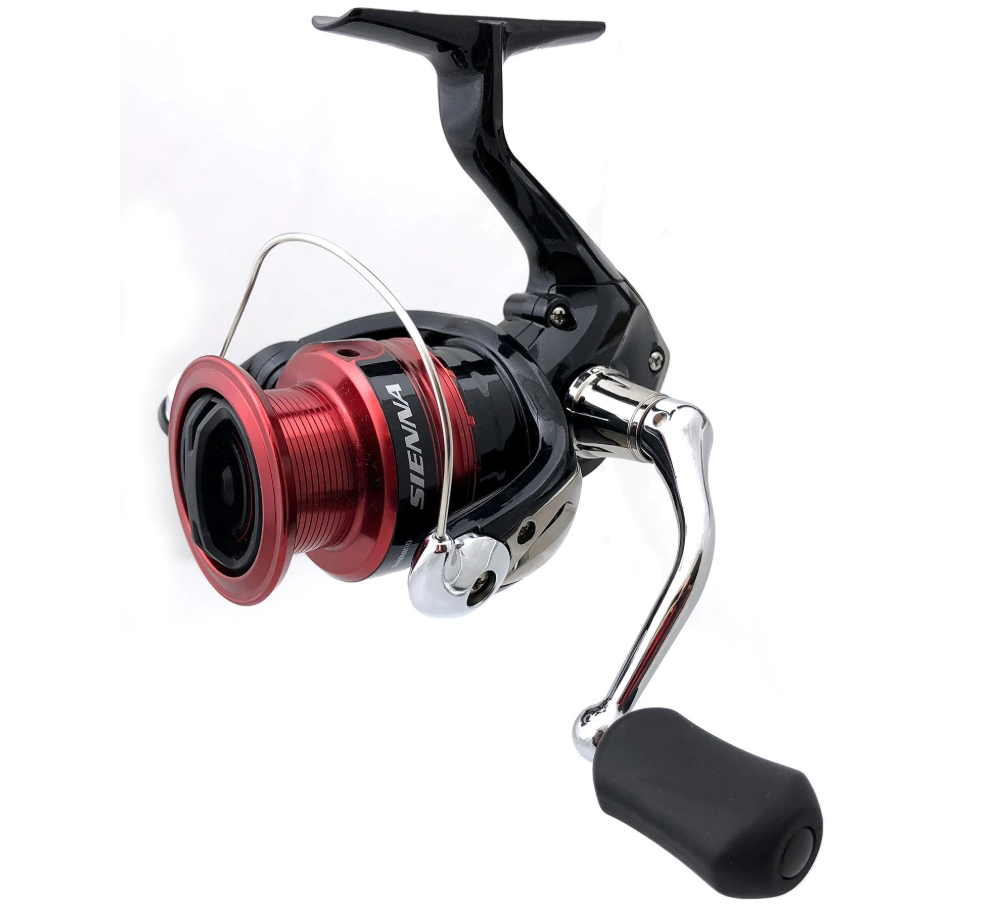 Shimano Sienna FG Spinning Fishing Reel - Lightweight & Smooth 2500 Size for Freshwater & Saltwater Angling - Perfect for Bass, Trout, and Inshore Fishing