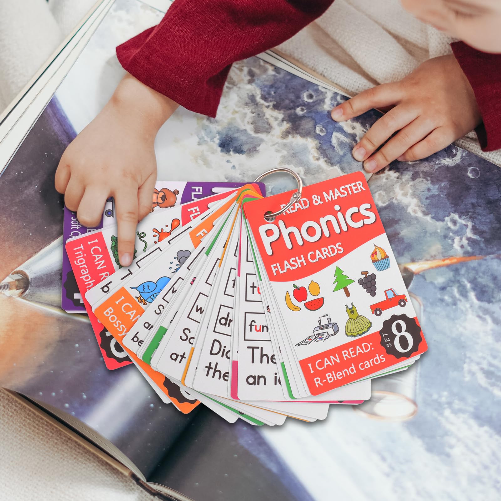 Kids Spelling Flash Cards Set - Early Learning Alphabet Matching Game for Preschool & Kindergarten - Perfect for Homeschooling, Classroom Activities & Fun Family Learning Time