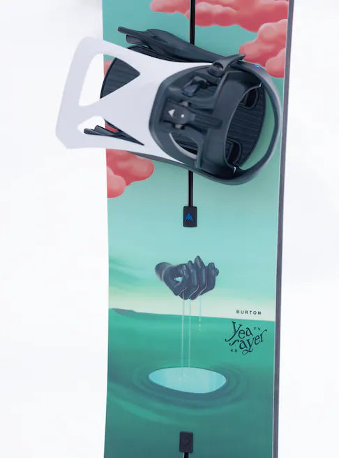 Burton Women's Yeasayer Flying V Snowboard 2025 - All-Mountain Freestyle Snowboard for Women | Perfect for Powder, Park & Freeride | Best for Snowboarding Enthusiasts & Winter Sports Lovers