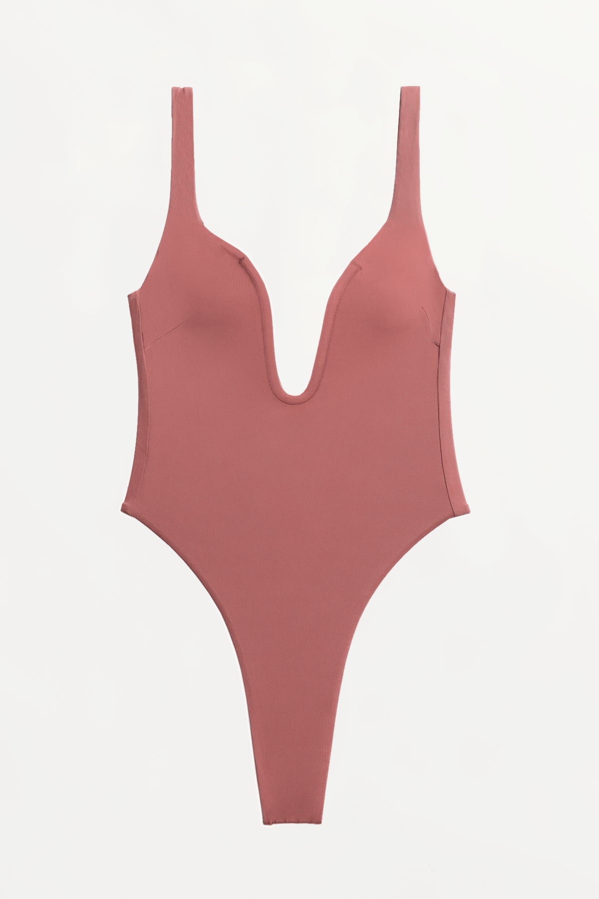 Lana One Piece Swimsuit - Sexy Red Bathing Suit for Women, High Waist Bikini Set with Adjustable Straps | Perfect for Beach Vacation, Pool Party & Summer Getaway