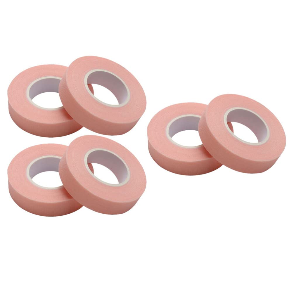 6 Rolls Eyelash Tape for Extensions - Non-Woven Fabric Lash Strips, Secure Grafting Tool for Professional & DIY Makeup - Perfect for Salon, Home Use & Beauty Enthusiasts