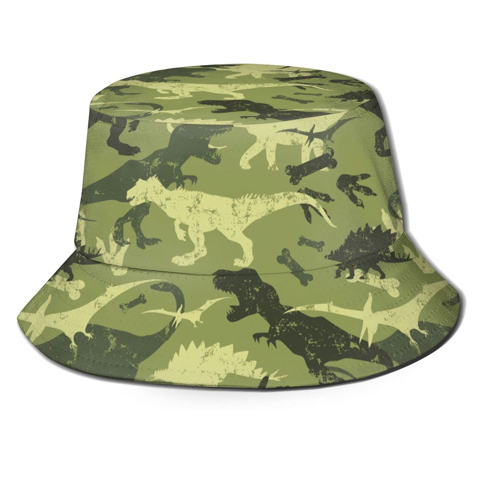 PrelerDIY Packable Unisex Bucket Hat for Women, Men & Teens - Adjustable Sun Protection Fisherman Hat for Beach, Hiking & Outdoor Activities