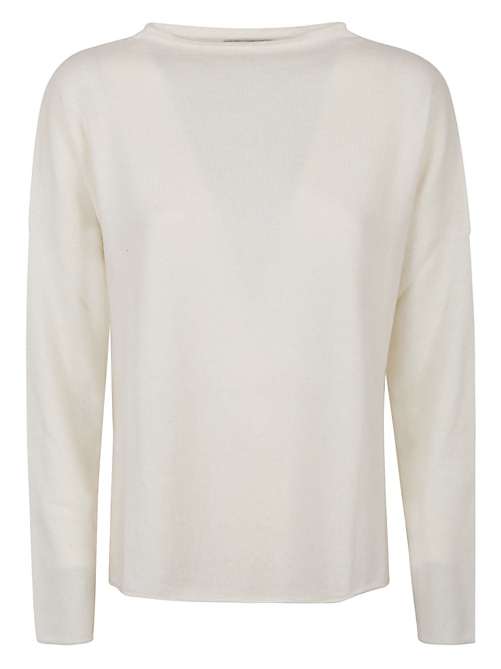 BE YOU Women's White Sweaters - Soft & Cozy Knit Pullover for Casual Wear & Winter Outfits