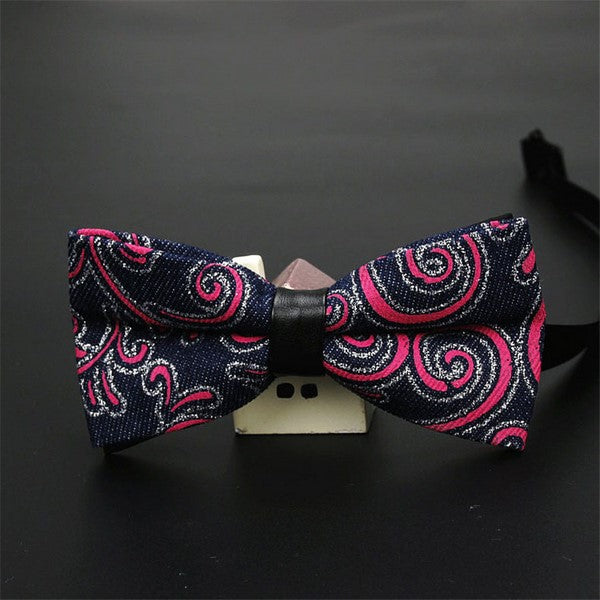 Floral Print Pajarita Bow Tie - Elegant & Stylish Accessory for Weddings, Parties & Formal Events