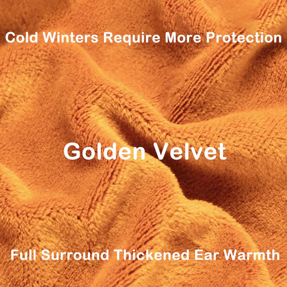 2 Pack Thick Fleece Ear Warmers for Women & Men - Winter Headband Ear Muffs for Running, Skiing, Cycling, Yoga & Hiking - Cozy Cold Weather Accessory for Outdoor Sports & Daily Commute