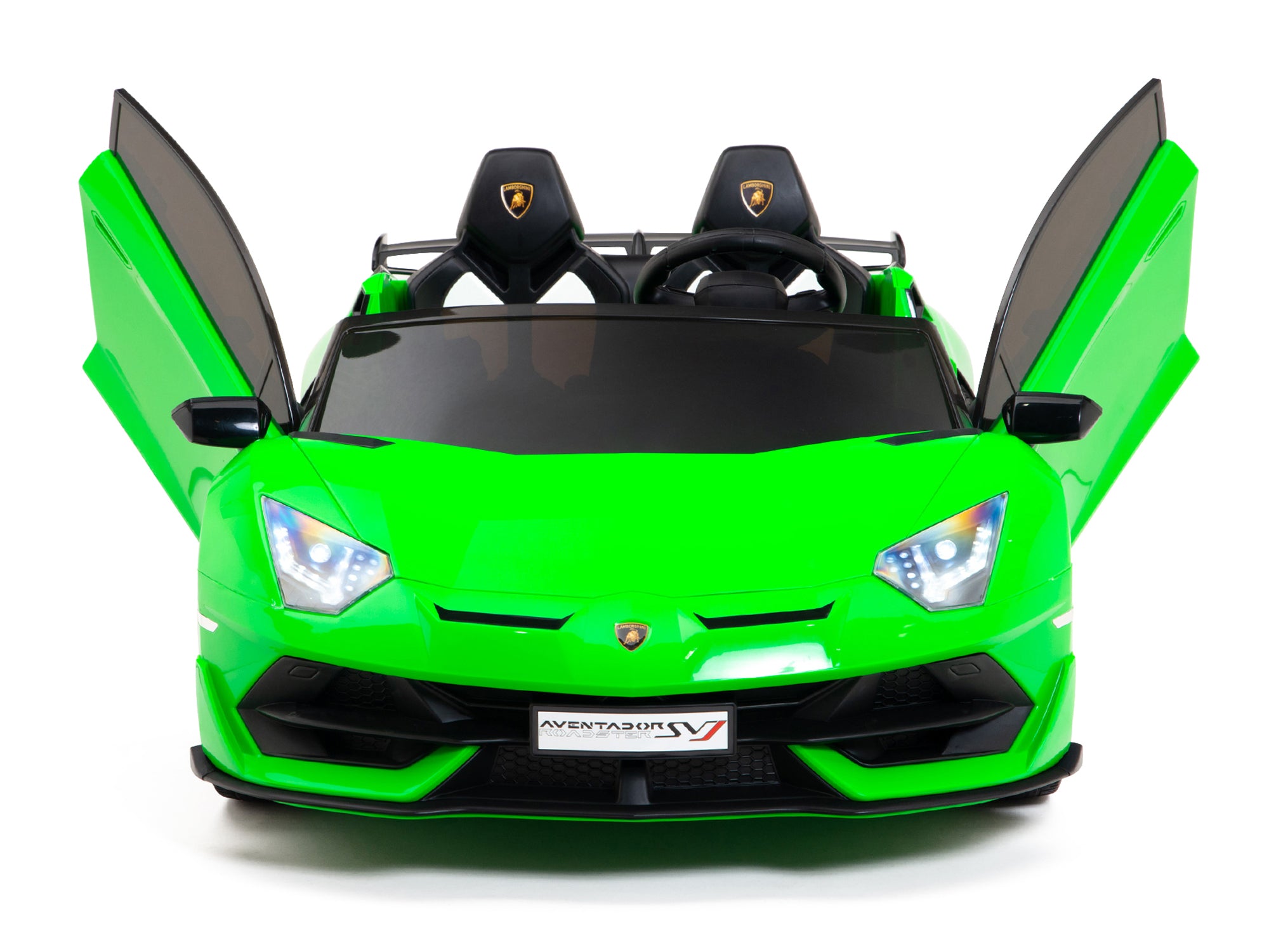 24V Lamborghini SVJ Remote Control Ride On Drift Car for Kids - Green Electric Toy Car for Boys & Girls | Birthday Gift, Outdoor & Indoor Play