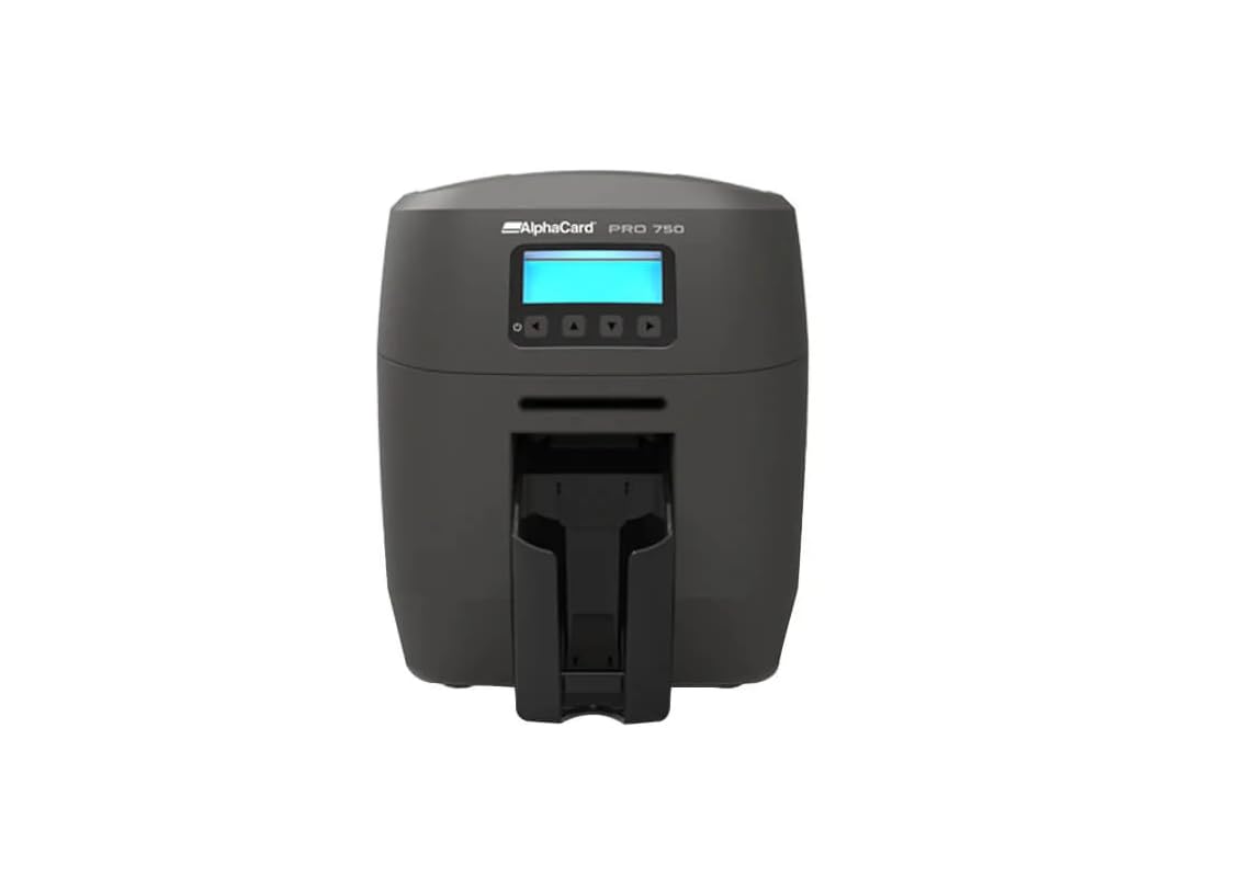 ALPHACARD 750 Single-Sided ID Card Printer - High-Quality ID Badge Maker for Offices, Schools & Events | Fast Printing & Durable Cards