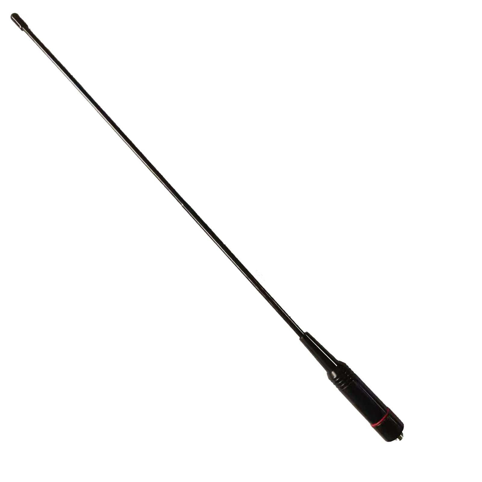 Radtel Tri-Band Flex Antenna RHD-771S 144/220/430MHz 35cm/13.7inch SMA Female Foldable Soft Antenna for Baofeng Radtel RT-900 RT-470X RT-890 RT-730 RT-4D RT-860 - Perfect for Hiking, Camping, and Emergency Communication