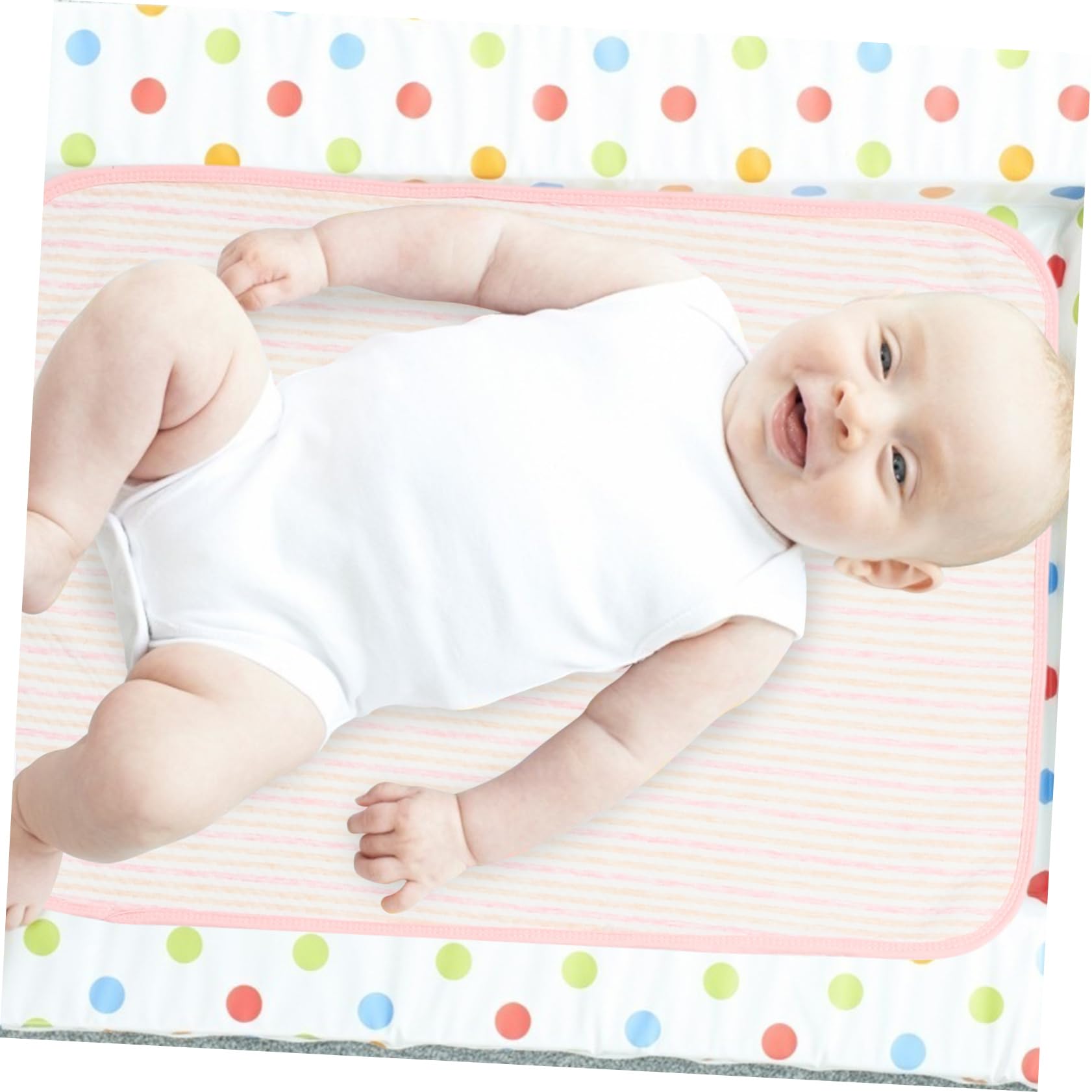 4-Pack Waterproof Changing Pad Liners - Soft Cotton Anti-Pee & Menstrual Protection Pads for Baby Changing Tables, Adult Incontinence & Pet Training Mats - Ideal for Nursery, Elderly Care & Pet Owners