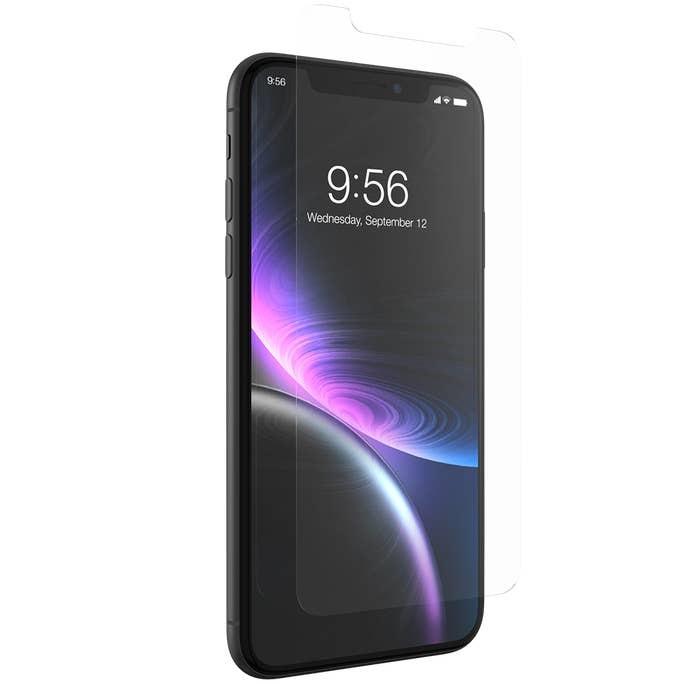 InvisibleShield Glass+ Screen Protector for iPhone XR - Case Friendly, HD Clear, Anti-Scratch, Bubble-Free Installation - Perfect for Everyday Protection & Gaming