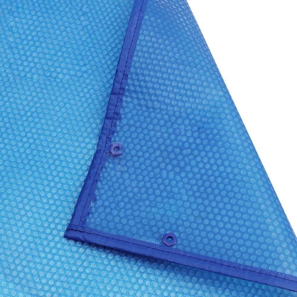 ZAQI Rectangle Solar Pool Cover for Above Ground & Frame Pools - 5ft×6ft (1.5m×2m) UV-Resistant Swimming Pool Blanket, Kids Splash & Rainproof Dust Protection | Perfect for Backyard, Inflatable Pools & Seasonal Pool Maintenance
