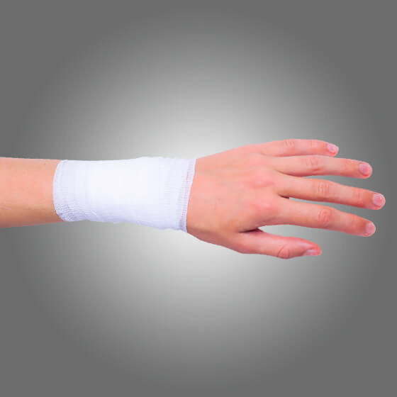 12 Pack Conforming Bandages 10cm x 4M - Self-Adhesive First Aid Wrap for Wounds, Sprains & Sports Injuries - Perfect for Home, Clinic & Emergency Kits