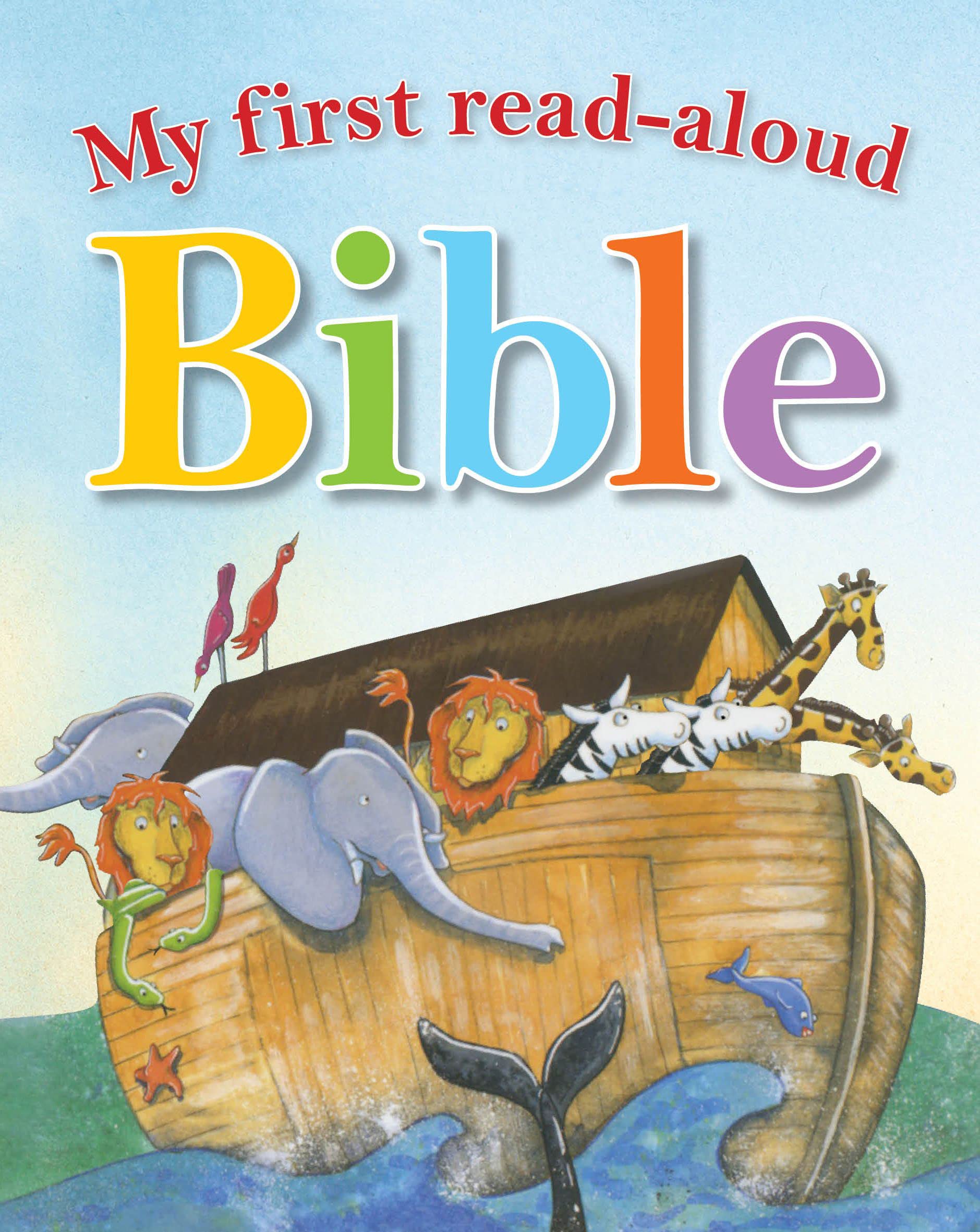 My First Read Aloud Bible - Children's Storybook Bible with Colorful Illustrations | Perfect for Bedtime Stories, Sunday School & Early Christian Education