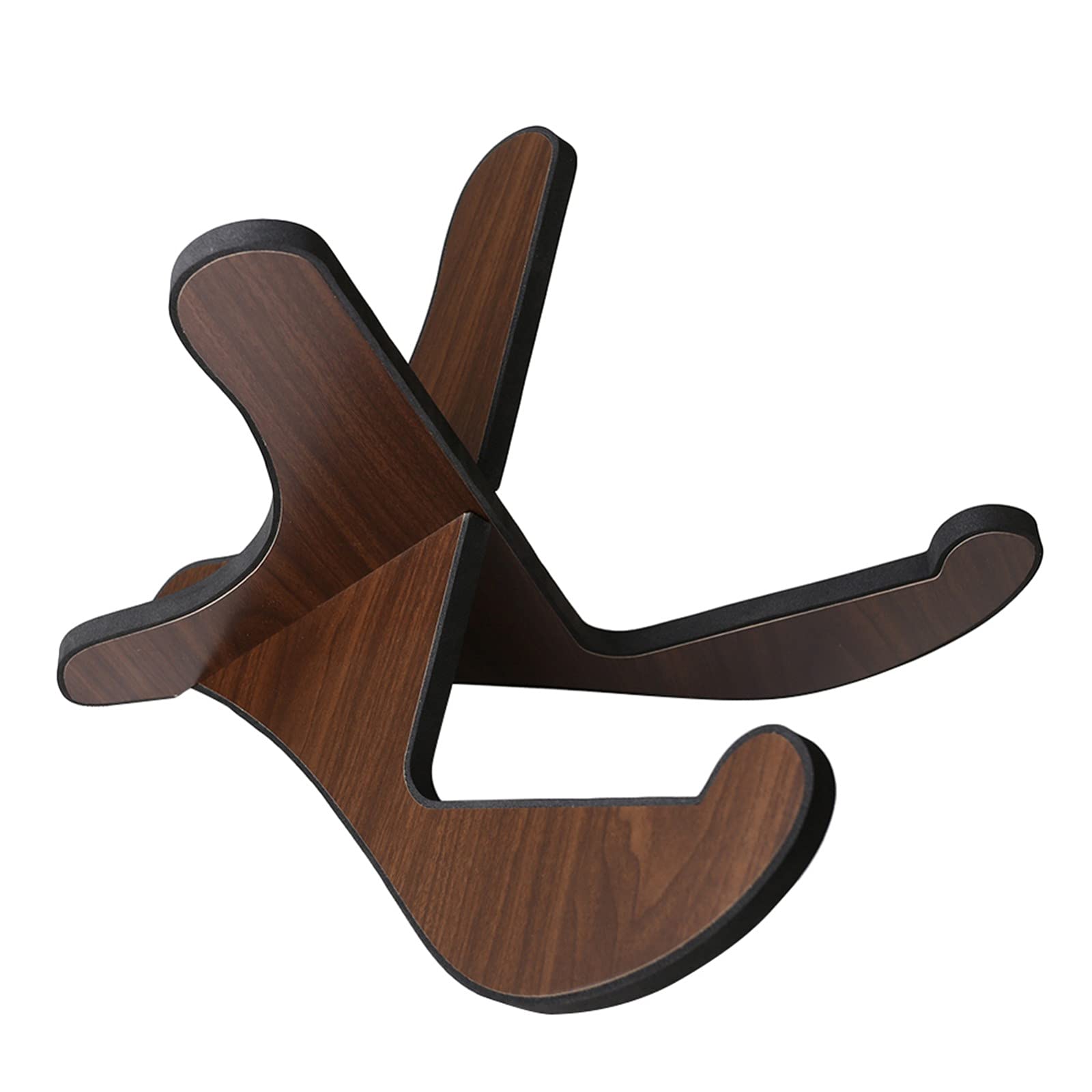 Foldable Wooden Guitar Stand Holder for Acoustic, Folk & Classical Guitars - Portable & Stable Display Stand for Home, Studio & Stage Performances