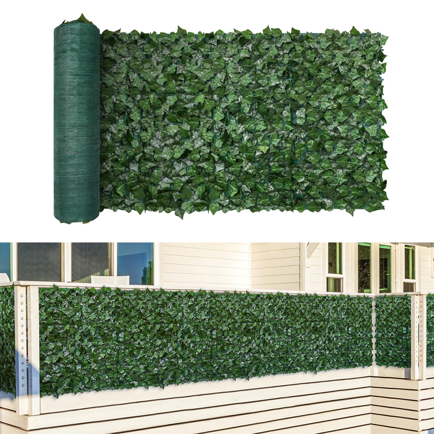 TANG Artificial Ivy Privacy Fence Screen - 58