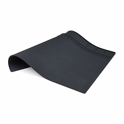 Heat-Resistant Insulated Silicone Soldering Mat for Electronics Repair - Perfect for DIY Projects, PCB Work & Jewelry Making