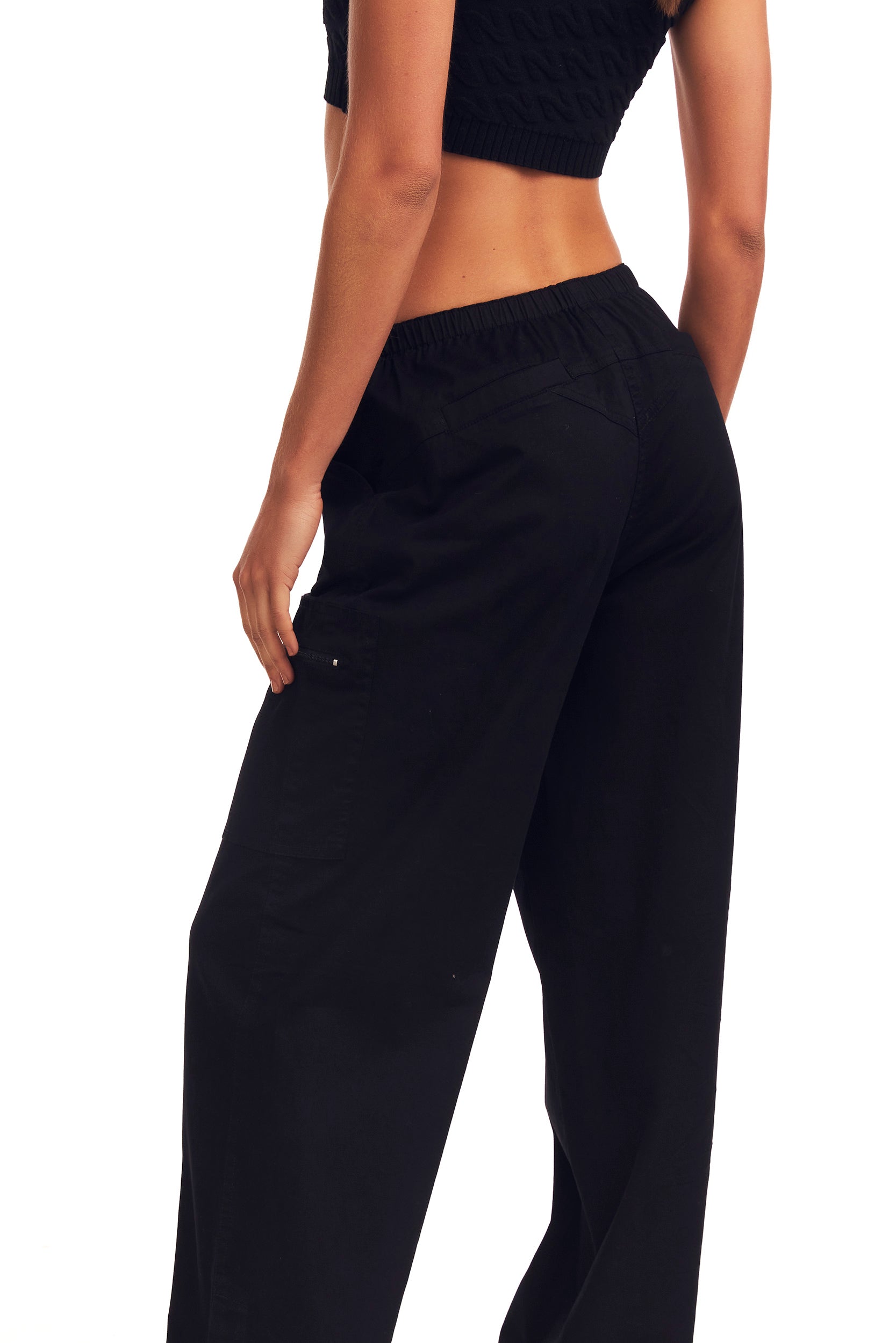 THE MIRRI BLACK PANT - Stylish Women's High-Waisted Stretch Pants for Work, Office & Casual Wear