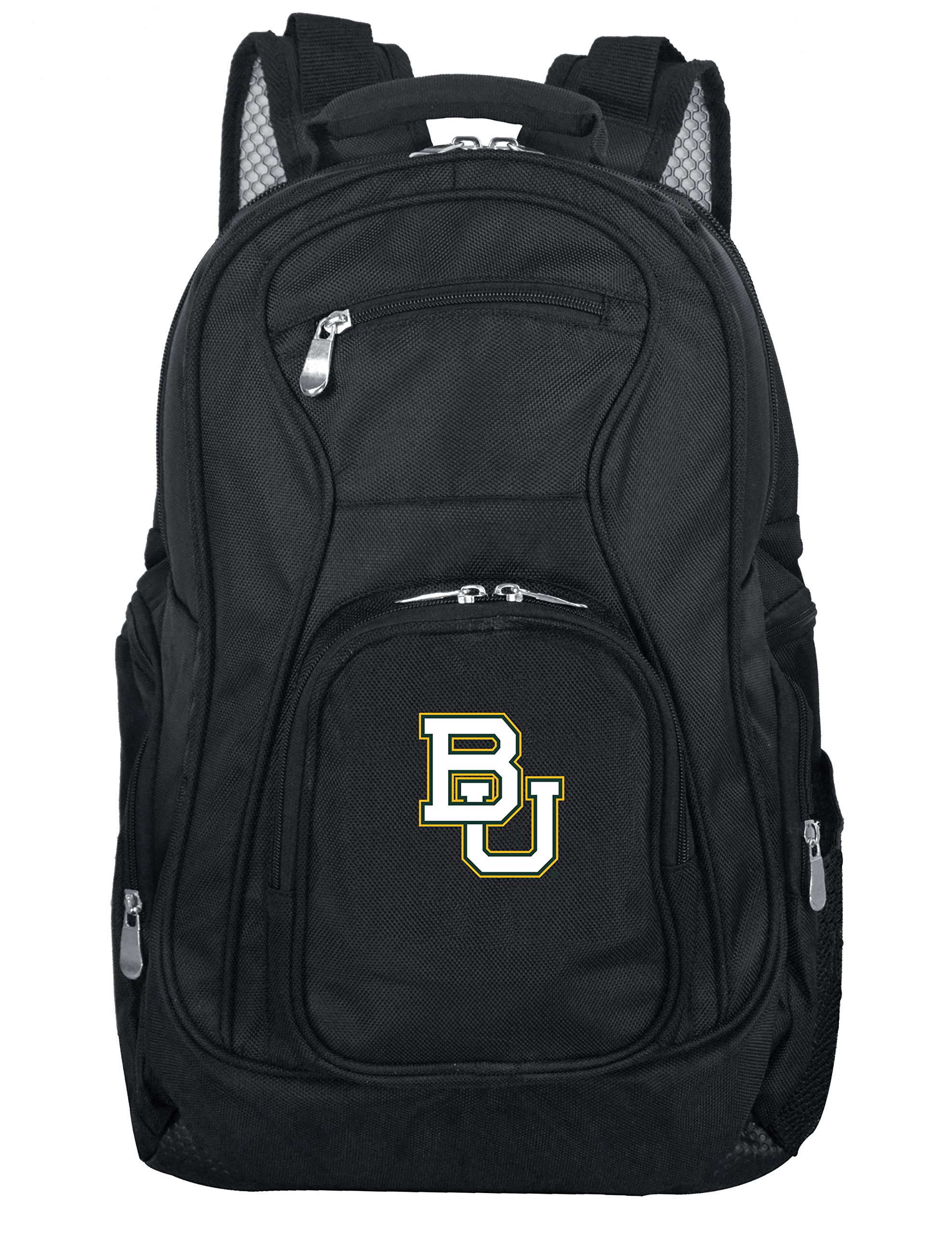 NCAA Laptop Backpack 19-Inch Black - Durable College Student Bookbag for School, Work & Travel | Water-Resistant Laptop Bag with USB Charging Port