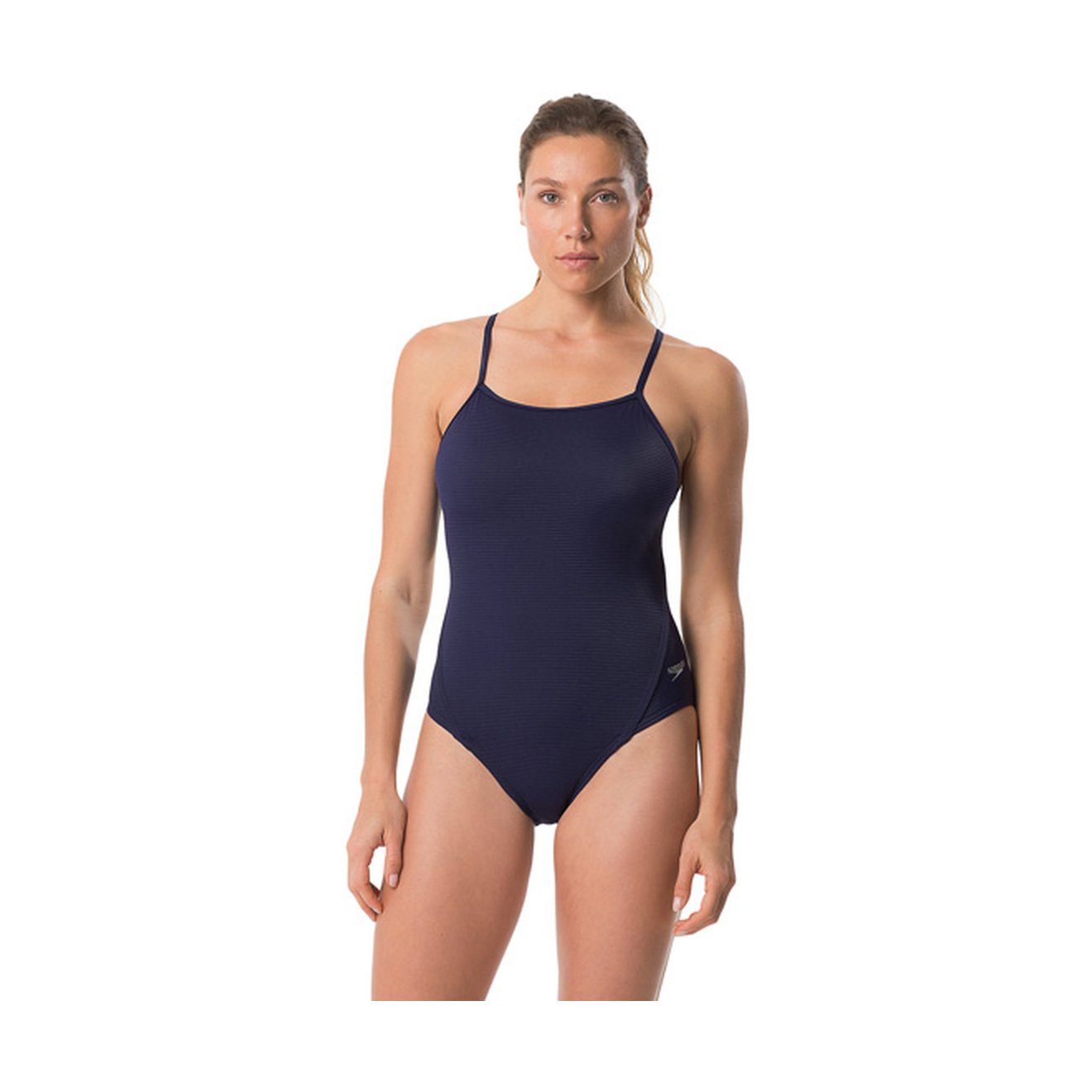 Speedo Women's Endurance Lite Print Y-Back One Piece Swimsuit - Comfortable & Durable Swimwear for Lap Swimming, Water Aerobics & Beach Vacations