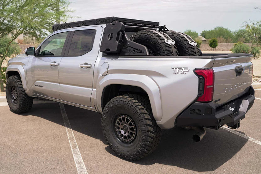 2024+ Toyota Tacoma Chase Rack by Rago Fabrication - Heavy Duty Off-Road Truck Bed Rack for Overlanding & Adventure Gear Storage
