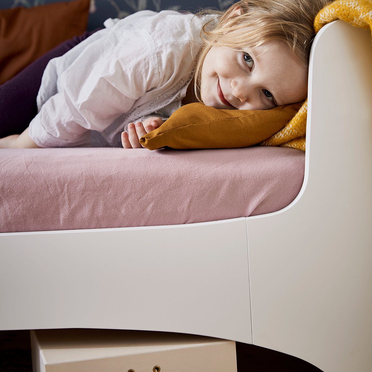 LEANDER Junior Bed Mattress Extension - Toddler Bed Rail Guard for Safe Sleep | Perfect for Kids Room, Daycare & Travel Use