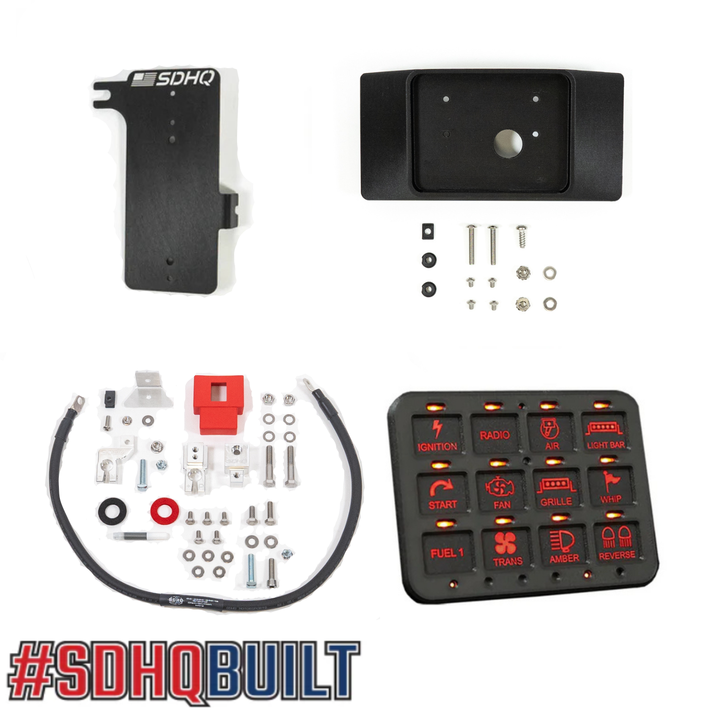 2024 Ford Ranger Complete Switch Pros Kit - High-Performance Off-Road Lighting Control System for Adventure & Overlanding
