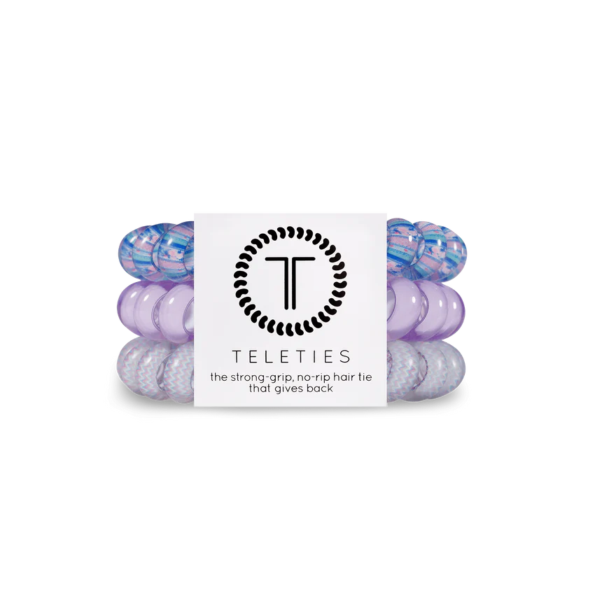 Orchid Oasis Large Hair Tie Pack - 50 Pcs Soft Scrunchies for Women & Girls (Black) - Perfect for Workouts, Yoga, School & Everyday Use