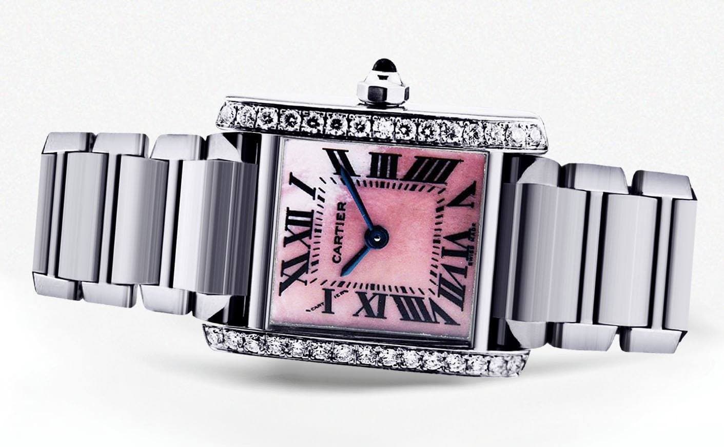 Cartier Tank Francaise Women's Watch - 20mm Stainless Steel Luxury Timepiece | Elegant Dress Watch for Business, Parties & Special Occasions