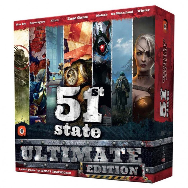 51st State Ultimate Edition Board Game - Strategic Card Game for Adults & Teens - Perfect for Game Nights, Family Gatherings & Competitive Play
