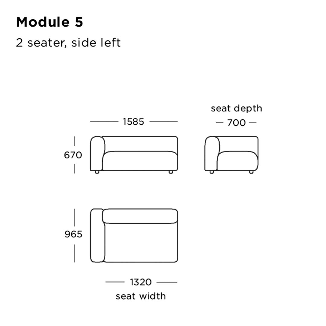 Boketto Pre-Configured Sofa Set - 5-Piece Living Room Furniture for Modern Home Decor | Perfect for Family Gatherings & Relaxation