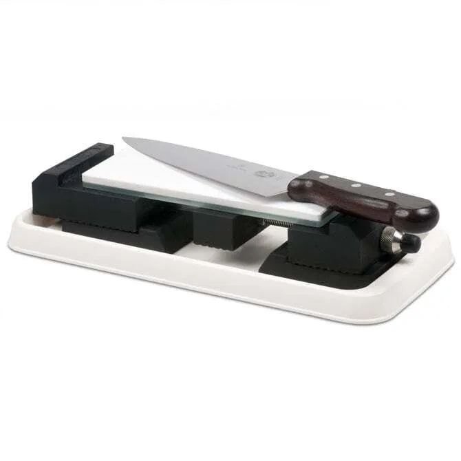 Suehiro Adjustable Stone Holder - Secure Grip for Sharpening Whetstones & Knives - Perfect for Kitchen, Workshop & Outdoor Use