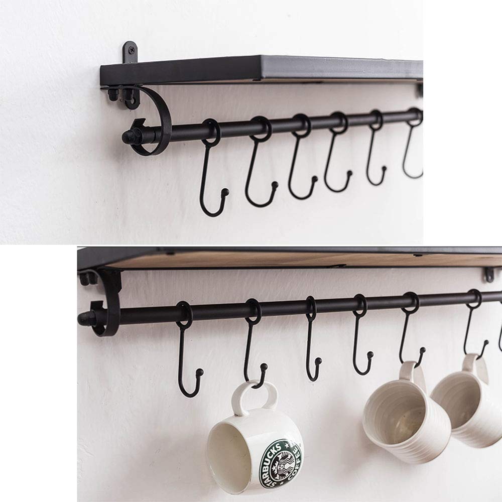 Stylish Wall-Mounted Kitchen Spice Rack - Space Saving Storage Shelf for Spices, Condiments & Small Items - Perfect for Home, Apartment, Dorm or Office Organization