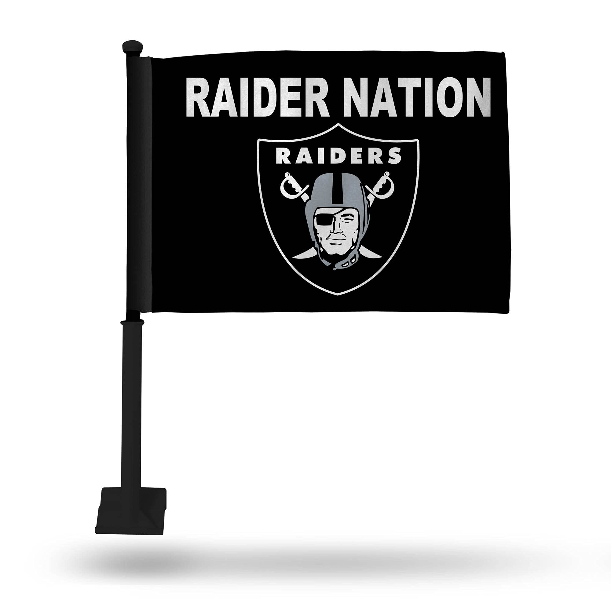 NFL Car Flag Double Sided - Officially Licensed Team Logo - Durable Polyester Car Accessory for Game Day Tailgating & Road Trips