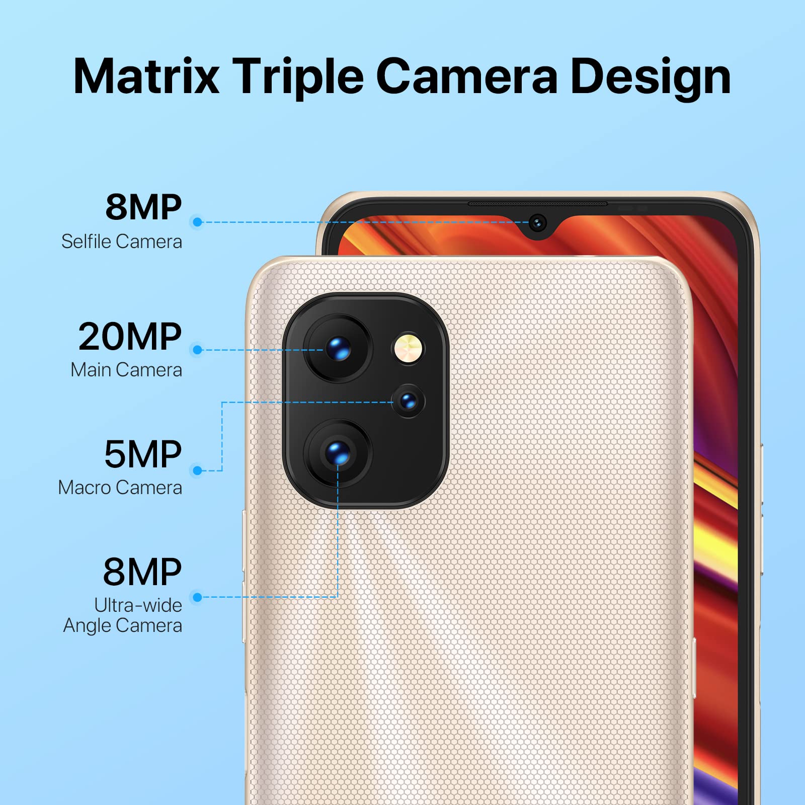 UMIDIGI Power 7 Unlocked Smartphone - 6.7