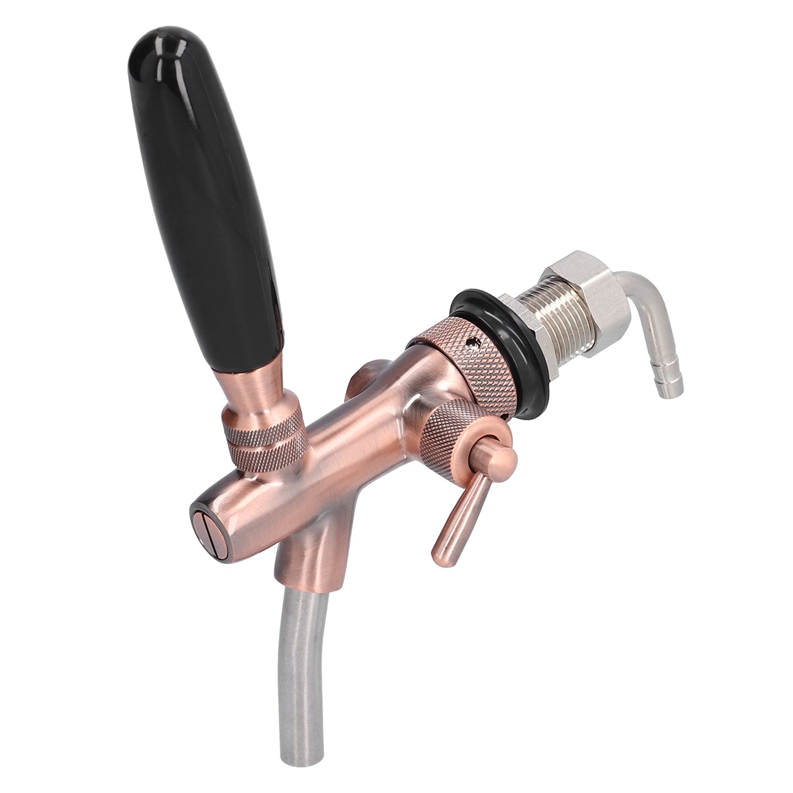 EVTSCAN Adjustable Beer Faucet with Excellent Airtightness - Professional Draft Beer Tap for Bars, Hotels & Restaurants - Perfect for Keg Dispensing and Home Brewing Parties