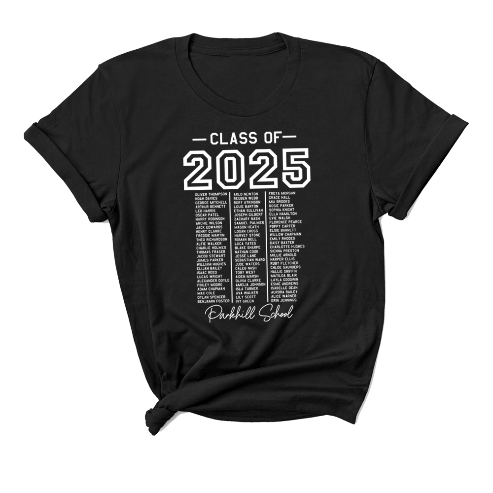 Class Of 2025 Graduation T-Shirt - High School Senior Gift - Comfortable Cotton Shirt for Graduation Parties & College Prep