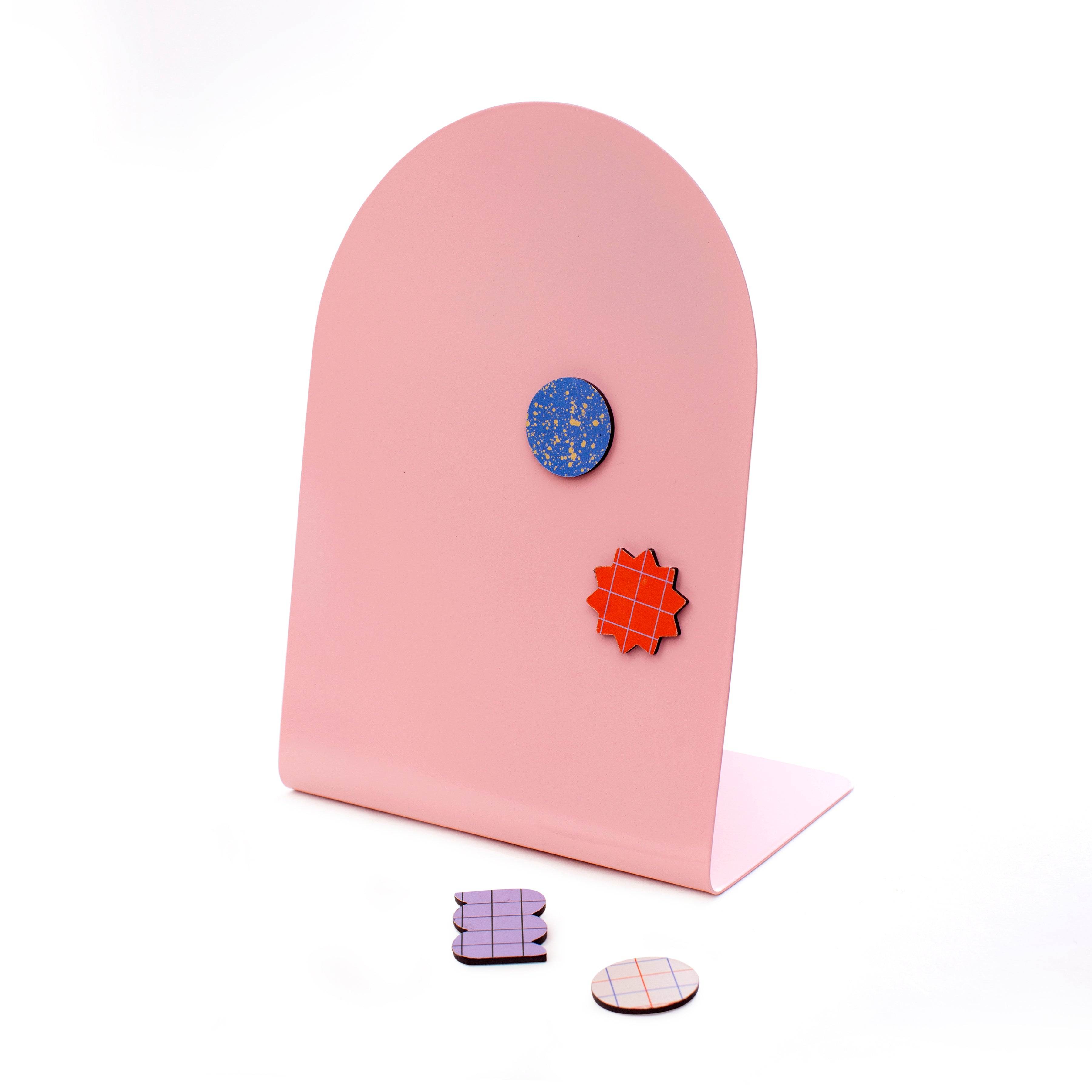 Pink Magnetic Memo Board - Dry Erase Whiteboard for Home & Office Organization - Perfect for Notes, Reminders, and Shopping Lists