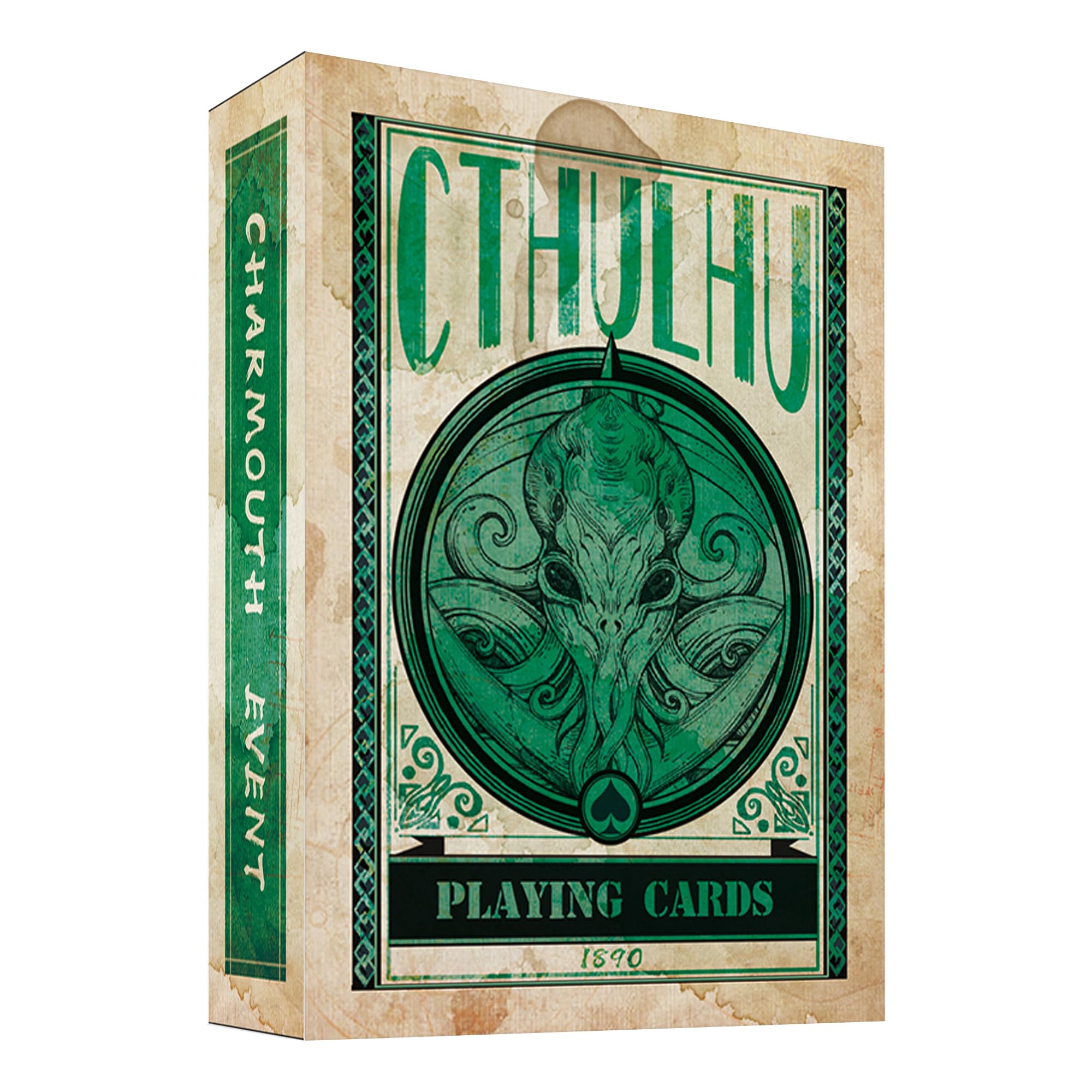 Cthulhu Poker Playing Cards - Limited Edition Collectible Deck for Magic Tricks, Poker, Blackjack & Card Games | Perfect Gift for Men & Women, Game Nights & Themed Parties