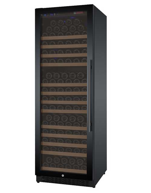 Flexcount 1 Zone 177 Bottle Wine Cooler - Dual Temperature Control for Red & White Wines - Perfect for Home Bars, Restaurants, and Wine Cellars