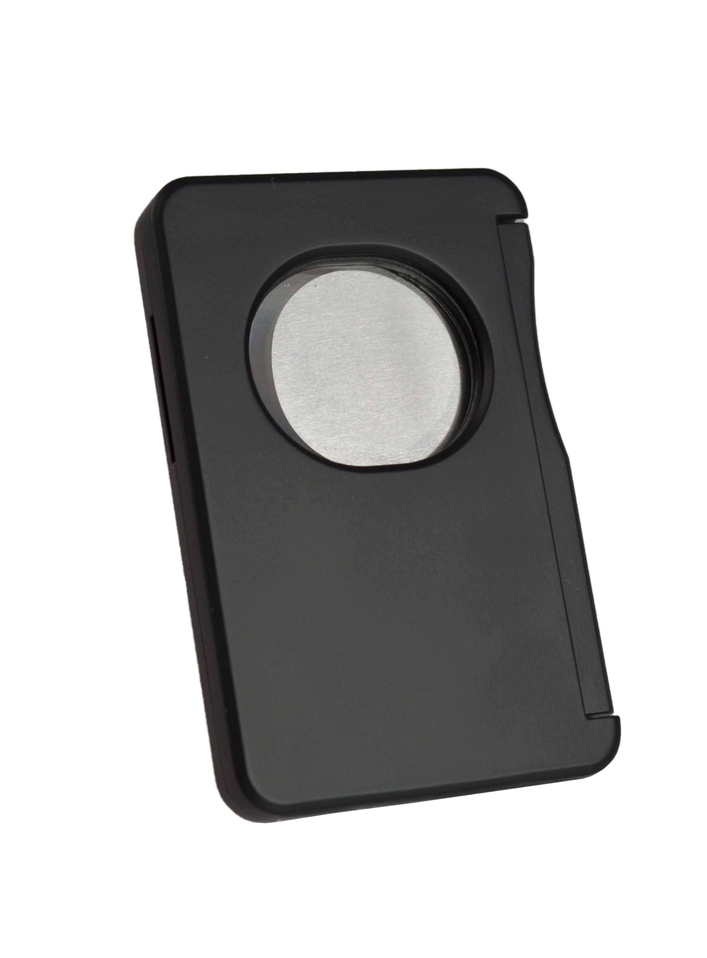 Premium Visol Sidecut Double Guillotine Cigar Cutter - Sharp Stainless Steel Blades, Ergonomic Black Design for Smooth Cuts | Perfect for Cigar Aficionados, Gifts & Relaxing Moments