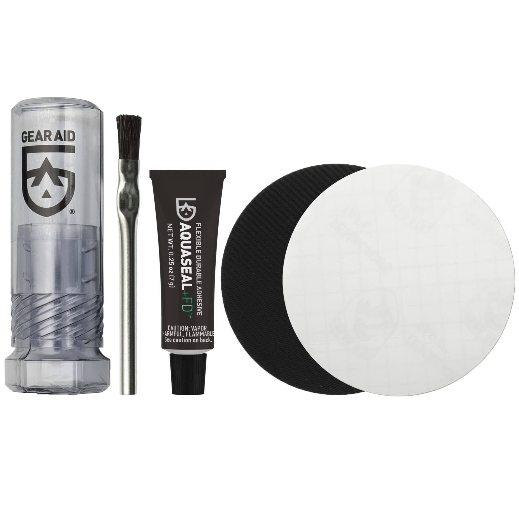 GEAR AID Wader and Boot Repair Kit for Neoprene & Breathable Waders - 2 Pack with Aquaseal FD Adhesive & Patches | Waterproof Fix for Fishing, Hunting & Outdoor Adventures