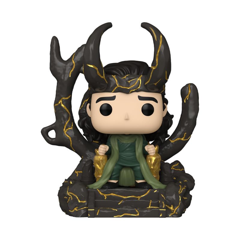 Funko Pop! Marvel Loki Exclusive Collectible Figure with Protector Case - Perfect for Marvel Fans, Collectors, and Home Display