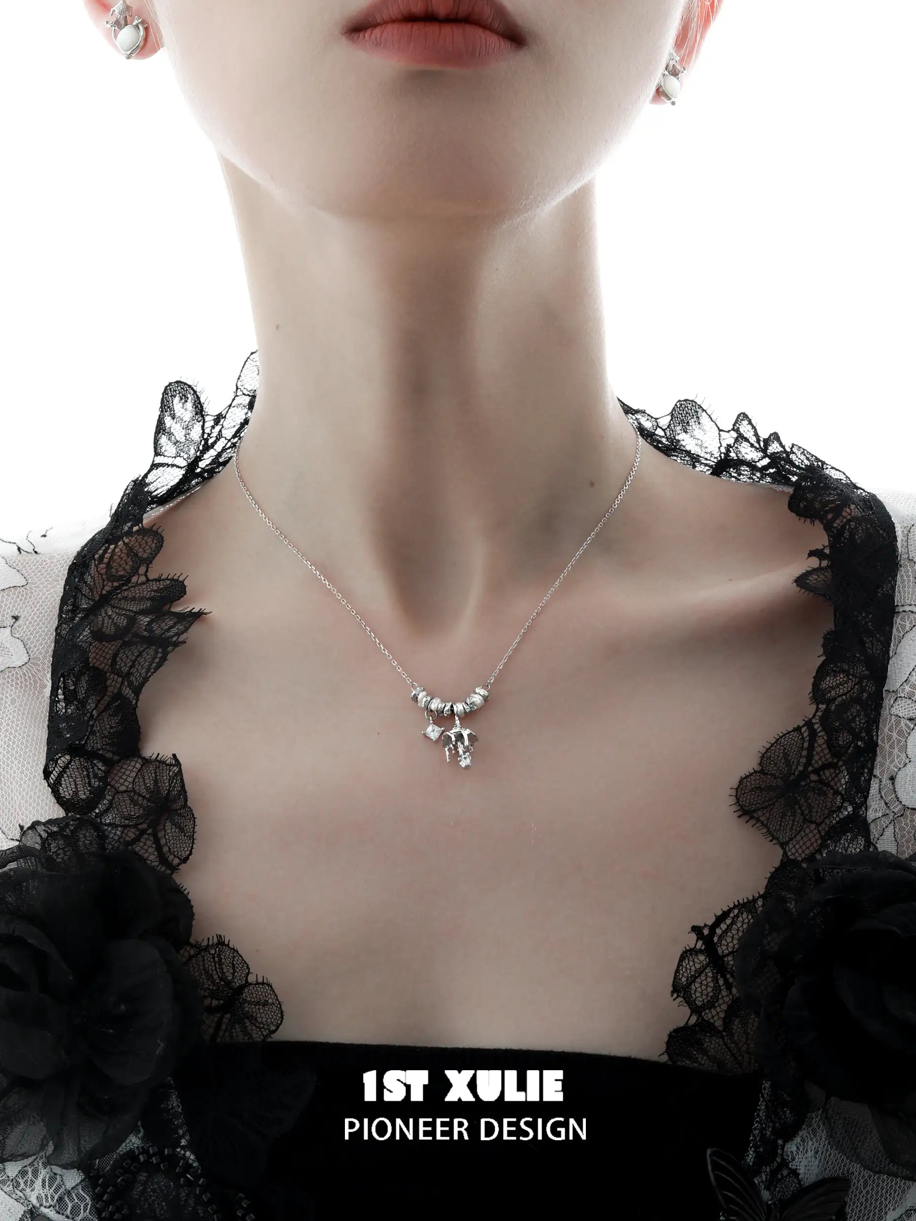 Mushroom Story 925 Sterling Silver Pendant Necklace - Dainty Nature Jewelry for Women, Gift for Her - Perfect for Boho Style, Everyday Wear & Special Occasions