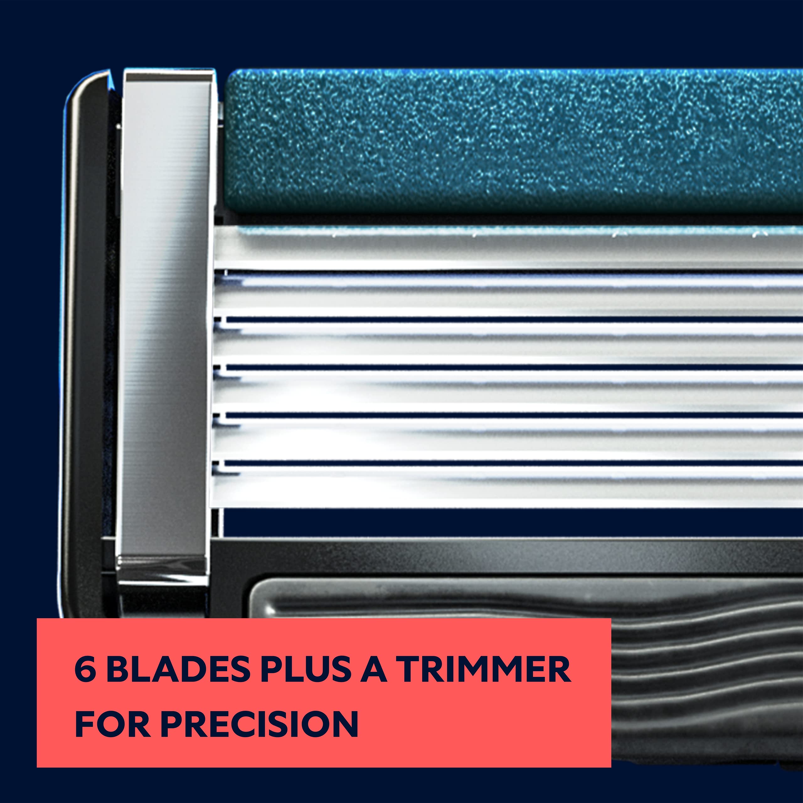 Dollar Shave Club 8-Pack 6-Blade Razor Refills with Heavy Metal Shaving Kit - Includes 6 Premium Razors & Shave Butter for Smooth, Comfortable Shaving | Perfect for Travel & Daily Grooming Routine