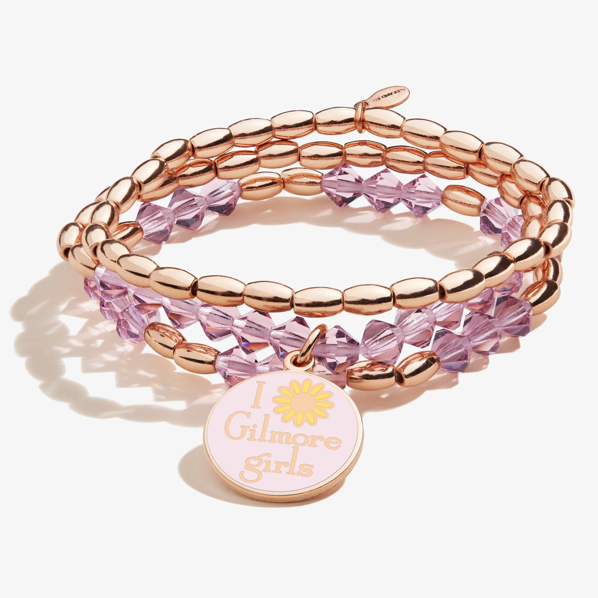 Gilmore Girls Beaded Stretch Bracelets Set of 3 - Stylish Elastic Beaded Bracelets for Women & Teens - Perfect for Gifts, Parties, and Everyday Wear