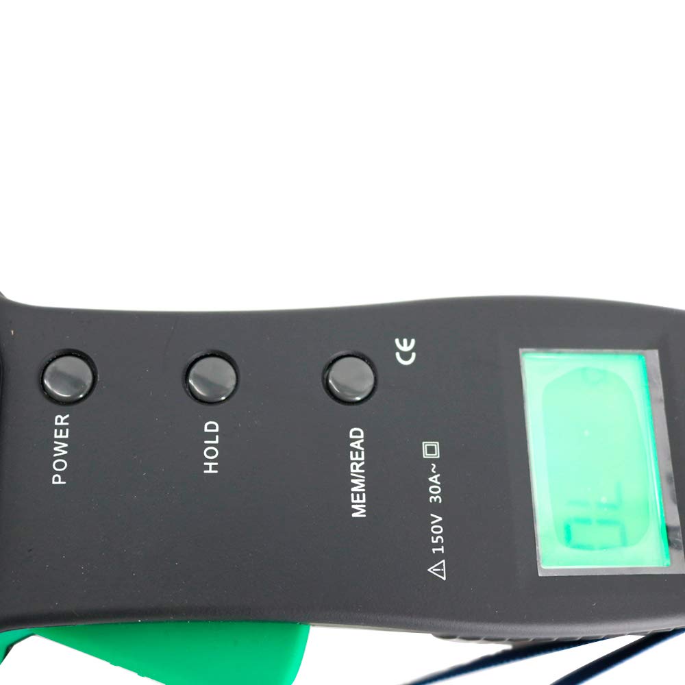 DY1000A Digital Clamp-on Grounding Earth Resistance Tester Meter - Professional Electrical Testing Tool for Home, Industrial & Outdoor Use