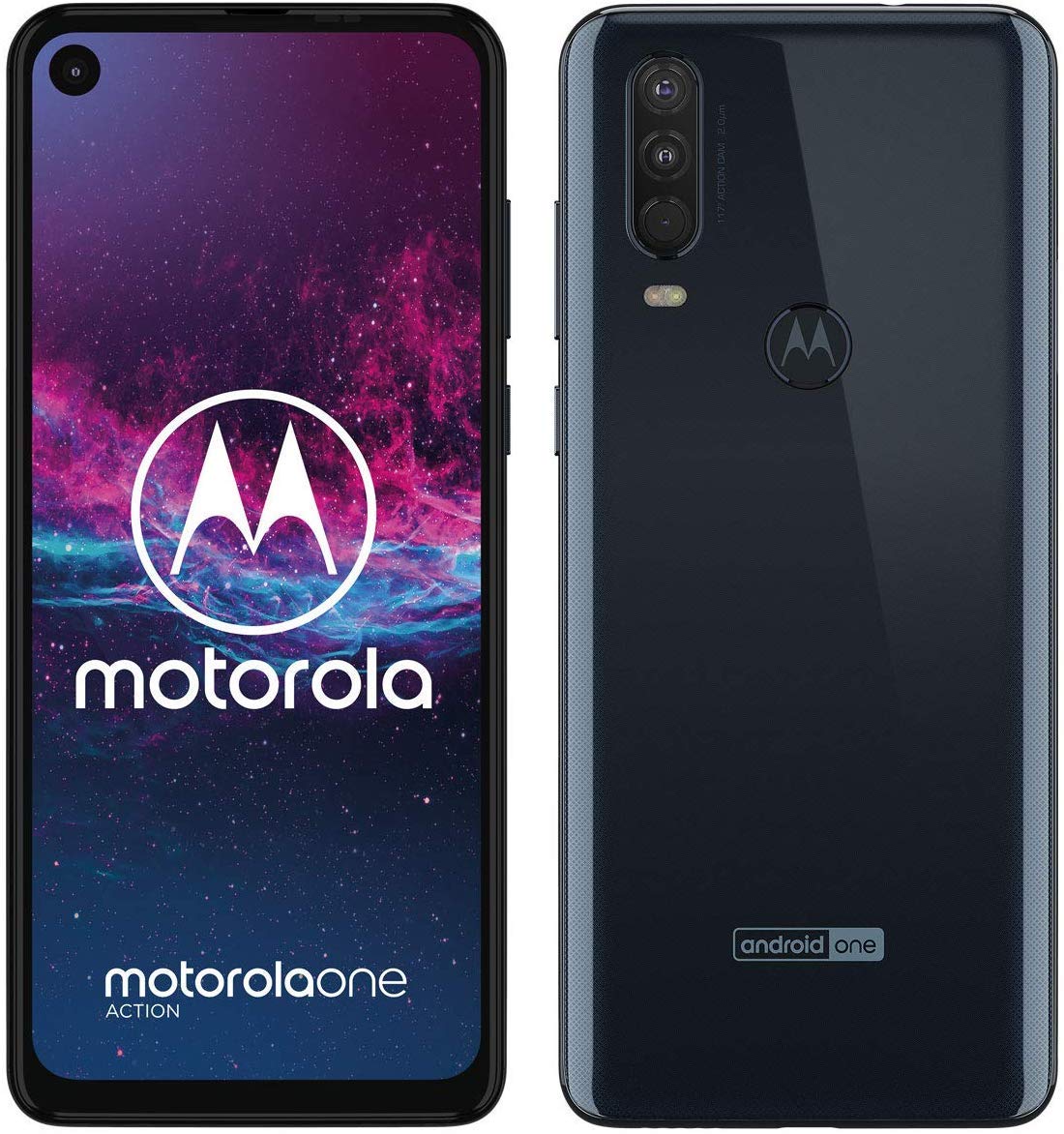 Motorola One Action XT2013-4 Unlocked Smartphone - Single SIM, 6.3
